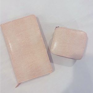 Pottery Barn Travel Jewelry Case Set